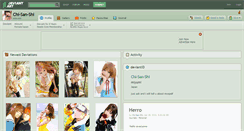 Desktop Screenshot of chi-san-shi.deviantart.com
