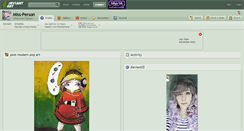 Desktop Screenshot of miss-person.deviantart.com