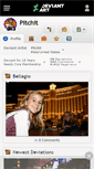 Mobile Screenshot of pitchit.deviantart.com