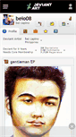 Mobile Screenshot of beio08.deviantart.com