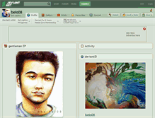 Tablet Screenshot of beio08.deviantart.com
