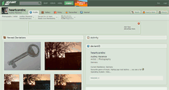 Desktop Screenshot of heartcoreinc.deviantart.com