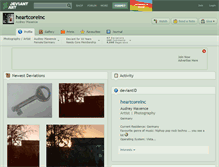 Tablet Screenshot of heartcoreinc.deviantart.com