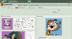 Desktop Screenshot of deeisbrowsing.deviantart.com