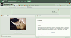 Desktop Screenshot of nesgcubefreak.deviantart.com