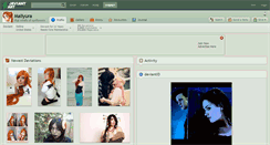 Desktop Screenshot of maliyura.deviantart.com