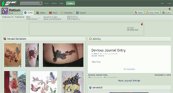 Desktop Screenshot of pottloch.deviantart.com