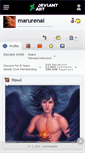 Mobile Screenshot of marurenai.deviantart.com