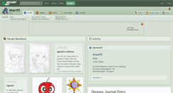 Desktop Screenshot of kina105.deviantart.com