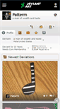 Mobile Screenshot of patterm.deviantart.com