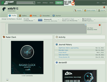 Tablet Screenshot of addyf812.deviantart.com