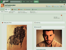 Tablet Screenshot of nartneskenjake.deviantart.com