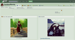 Desktop Screenshot of guardianofeternity.deviantart.com