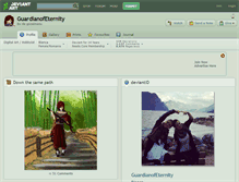 Tablet Screenshot of guardianofeternity.deviantart.com