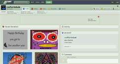 Desktop Screenshot of coolfurriedude.deviantart.com