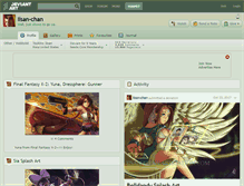 Tablet Screenshot of iisan-chan.deviantart.com