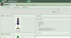Desktop Screenshot of pmaster77.deviantart.com