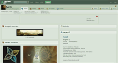 Desktop Screenshot of horeb.deviantart.com