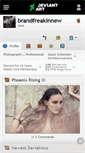 Mobile Screenshot of brandfreakinnew.deviantart.com