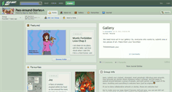 Desktop Screenshot of pass-around-stories.deviantart.com