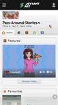 Mobile Screenshot of pass-around-stories.deviantart.com
