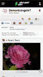 Mobile Screenshot of demonicangel67.deviantart.com
