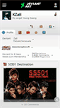 Mobile Screenshot of kzaii.deviantart.com