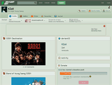 Tablet Screenshot of kzaii.deviantart.com