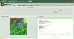 Desktop Screenshot of gemgirl3334.deviantart.com