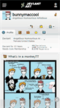 Mobile Screenshot of bunnymaccool.deviantart.com