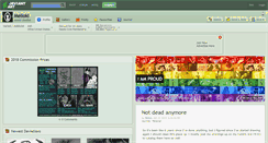 Desktop Screenshot of melloki.deviantart.com