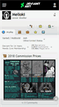 Mobile Screenshot of melloki.deviantart.com