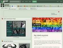 Tablet Screenshot of melloki.deviantart.com