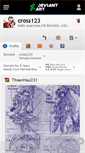 Mobile Screenshot of cross123.deviantart.com