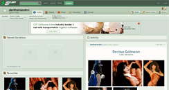 Desktop Screenshot of danthemandmv.deviantart.com