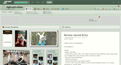 Desktop Screenshot of nightwitch-kitten.deviantart.com
