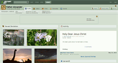 Desktop Screenshot of father-alexander.deviantart.com