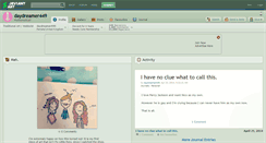 Desktop Screenshot of daydreamer449.deviantart.com