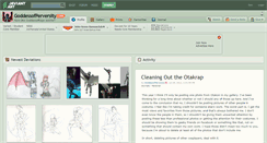 Desktop Screenshot of goddessofperversity.deviantart.com
