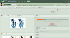 Desktop Screenshot of ficklegoddess.deviantart.com