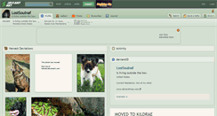 Desktop Screenshot of lostsoulnaf.deviantart.com