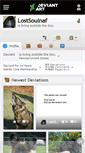 Mobile Screenshot of lostsoulnaf.deviantart.com