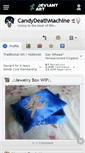 Mobile Screenshot of candydeathmachine.deviantart.com