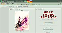 Desktop Screenshot of help-young-artists.deviantart.com