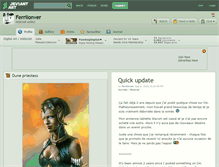 Tablet Screenshot of ferrilonver.deviantart.com