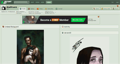 Desktop Screenshot of deadinsane.deviantart.com