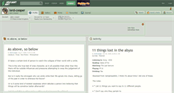 Desktop Screenshot of lord-cooper.deviantart.com