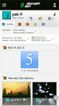 Mobile Screenshot of pak-9.deviantart.com