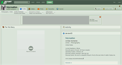 Desktop Screenshot of hizcreation.deviantart.com