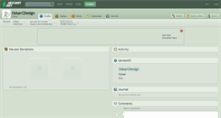 Desktop Screenshot of oskarcdesign.deviantart.com